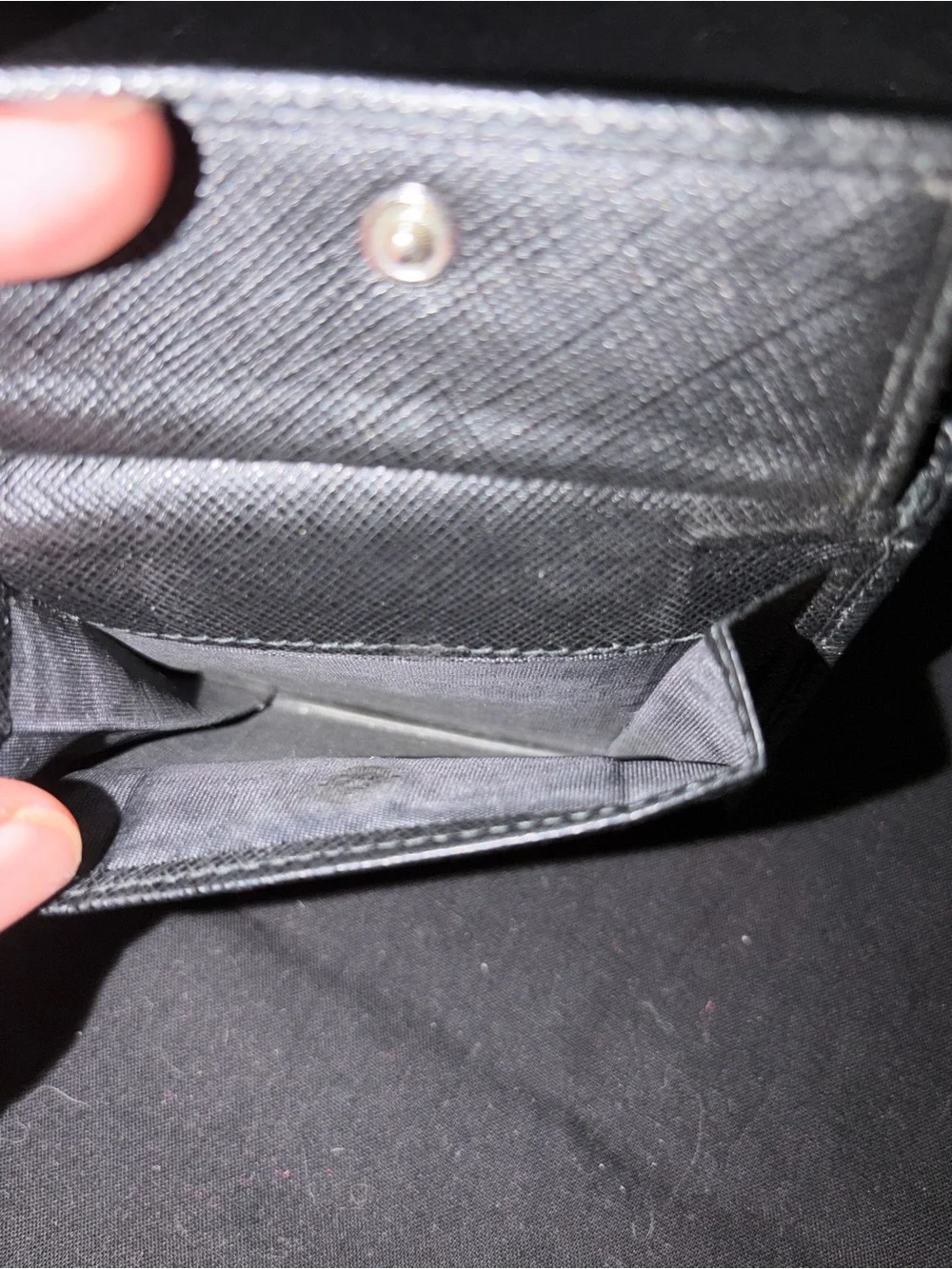 Prada sleek wallet